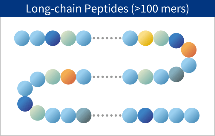 Long-chain Peptides (>100 mers)
